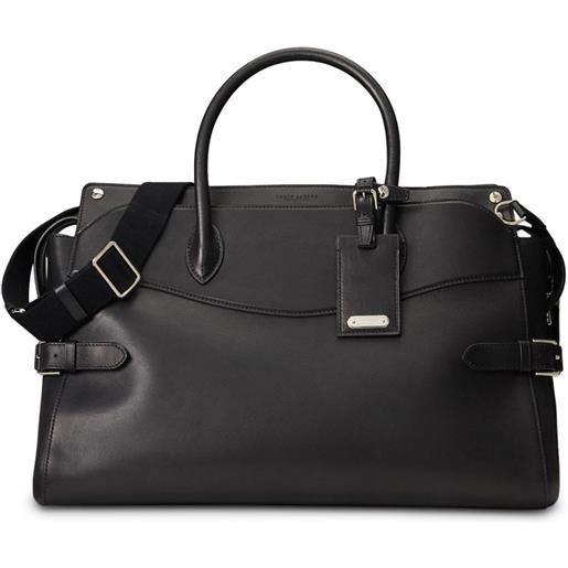 Ralph Lauren Purple Label borsone bedford grande - nero