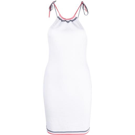 FENDI abito con scollo all'americana - bianco