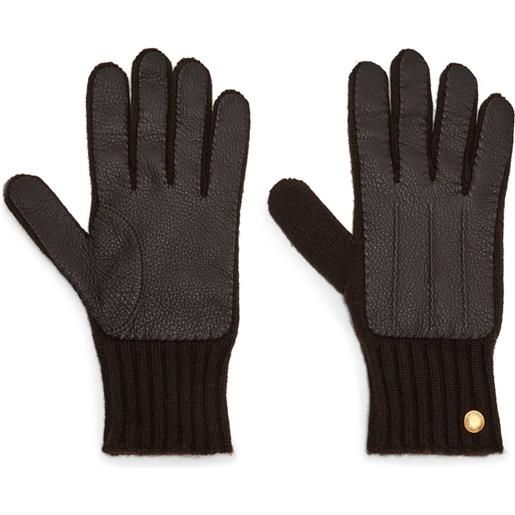 TOM FORD guanti a coste - marrone