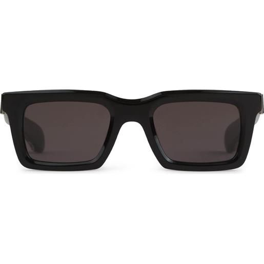 Alexander McQueen Eyewear occhiali da sole squadrati - nero