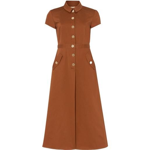 Temperley London abito castell - brown