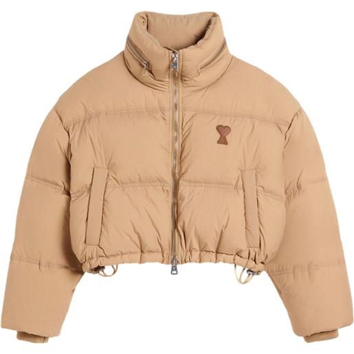 AMI Paris piumino con stampa - toni neutri