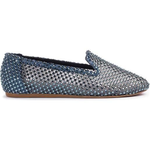 Le Silla ballerine gilda con decorazione - blu