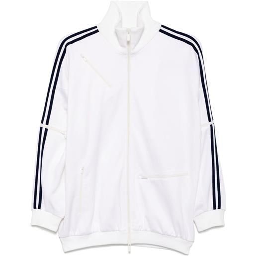 Tibi giacca sportiva con zip - bianco