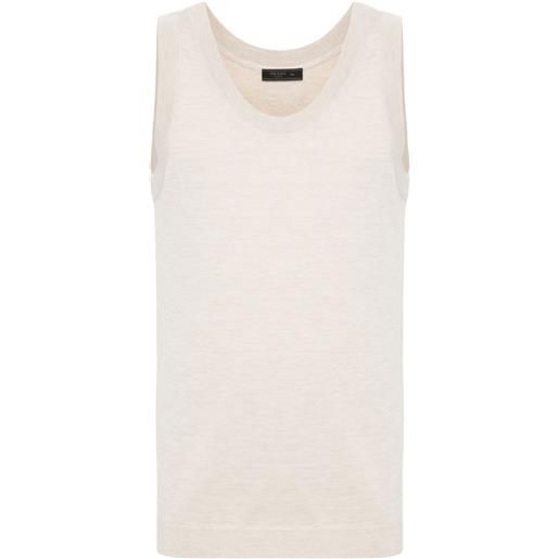 Prada top - toni neutri