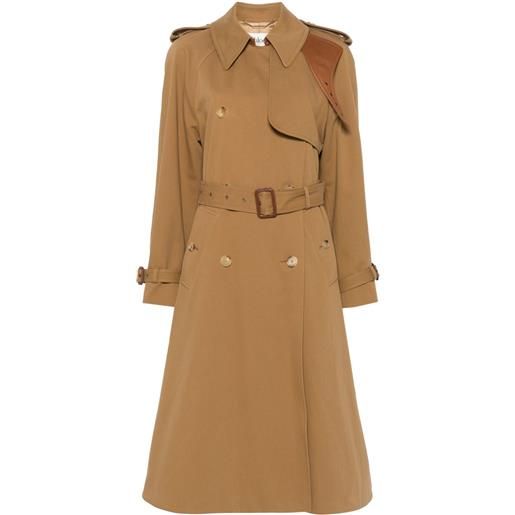 Chloé trench in gabardine - toni neutri