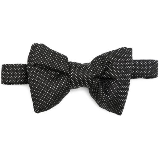 TOM FORD papillon in seta - nero