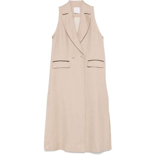 Eleventy gilet lungo - toni neutri