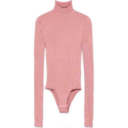 FENDI body a coste - rosa