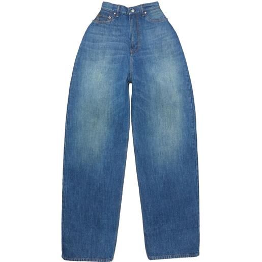 Acne Studios jeans a vita alta - blu