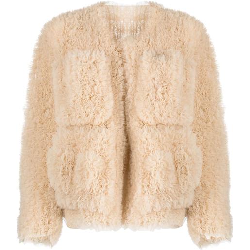 ACT Nº1 giacca con ruches - toni neutri