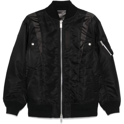 sacai bomber - nero