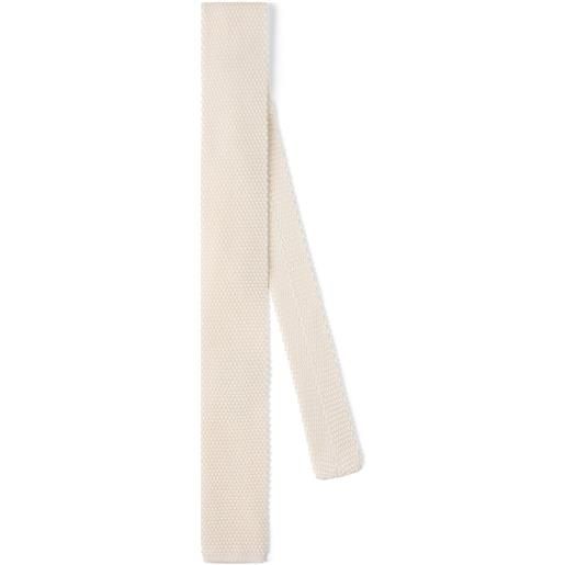 Brunello Cucinelli cravatta - bianco