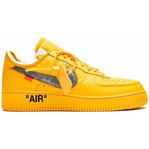 Nike X Off-White "sneakers air force 1 low ""university gold"" nike x off-white" - giallo