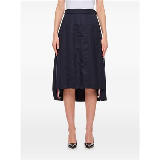 Thom Browne gonna plissettata super 120s - blu
