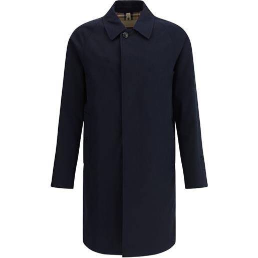 Burberry cappotto camden heritage - blu