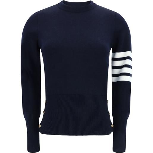 Thom Browne maglione milano - blu