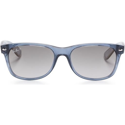 Ray-Ban occhiali da sole new wayfarer - blu