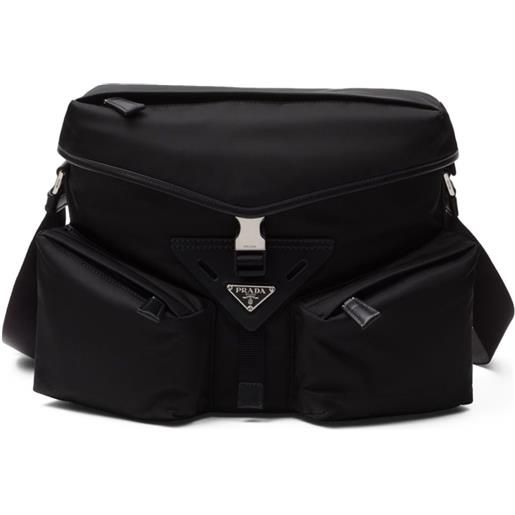 Prada borsa da viaggio con logo 2010-2013 - nero
