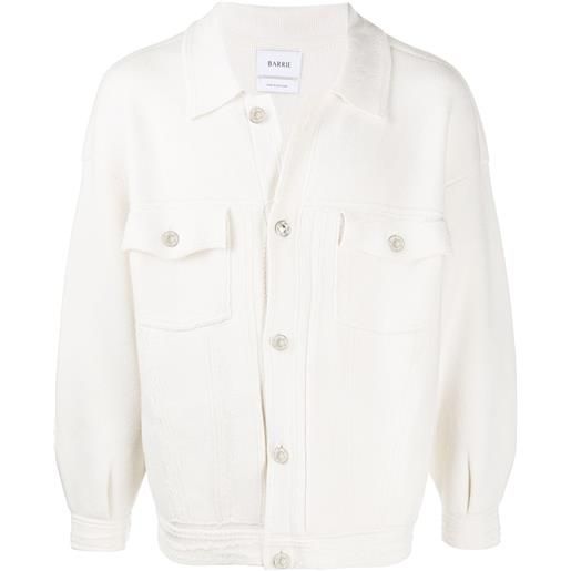 Barrie giacca denim oversize - bianco