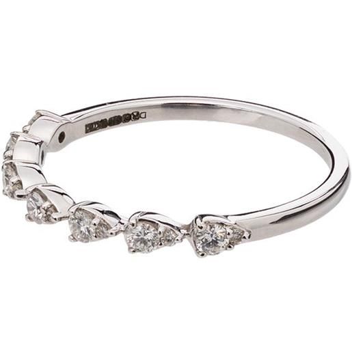 Dana Rebecca Designs anello in oro bianco 14kt - argento