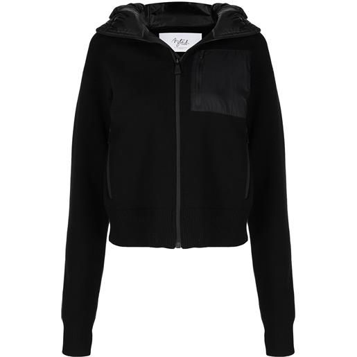 Aztech Mountain felpa matterhorn con cappuccio - nero