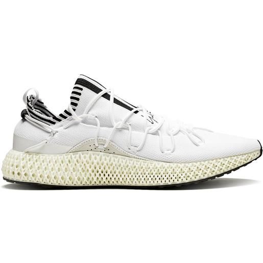 adidas sneakers y-3 runner 4d ii - bianco