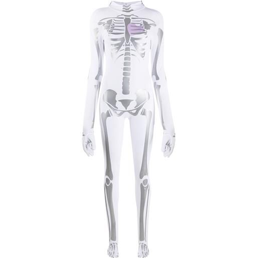 Natasha Zinko tuta corta - bianco