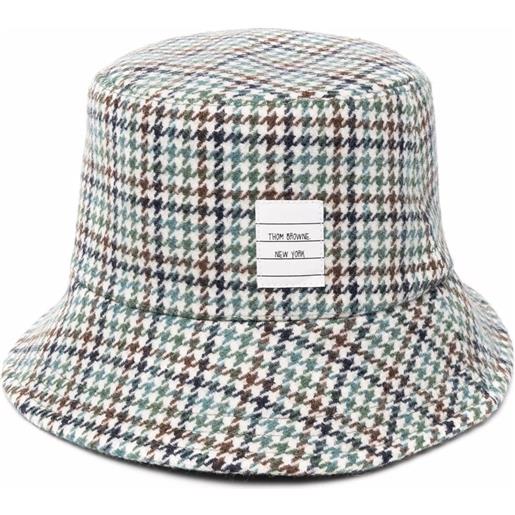Thom Browne cappello bucket con applicazione - verde