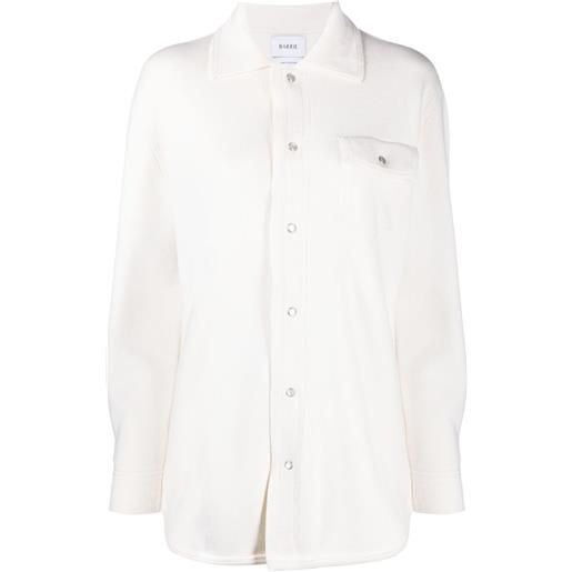 Barrie camicia con taschino - toni neutri