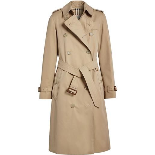 Burberry trench kensington heritage lungo - marrone