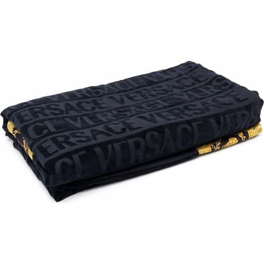 Versace telo da mare i love baroque - blu