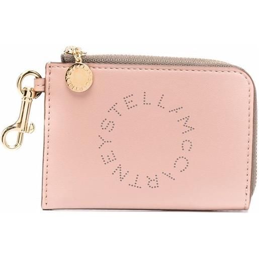 Stella McCartney clutch con zip - rosa