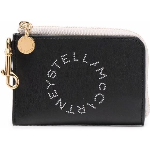 Stella McCartney pouch con zip - nero