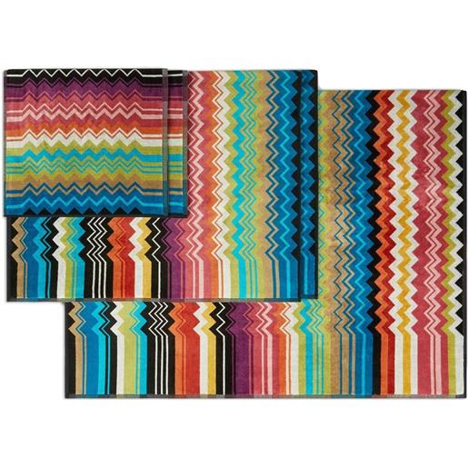 Missoni Home set di 5 asciugamani giacomo - multicolore