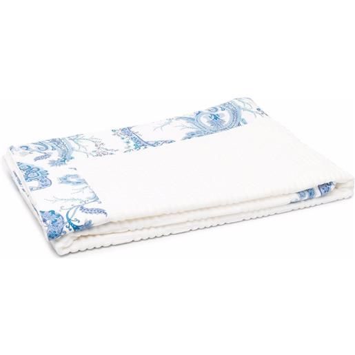 ETRO HOME asciugamano con stampa paisley - bianco