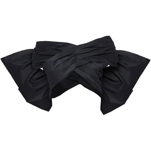 Carolina Herrera top con spalle scoperte crop - nero