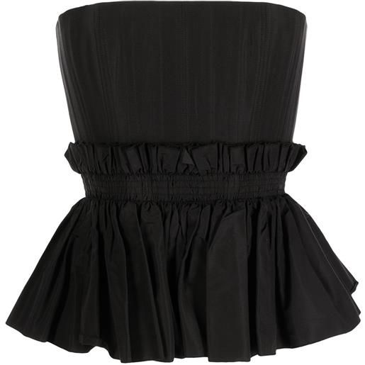 Alex Perry bustino senza spalline - nero