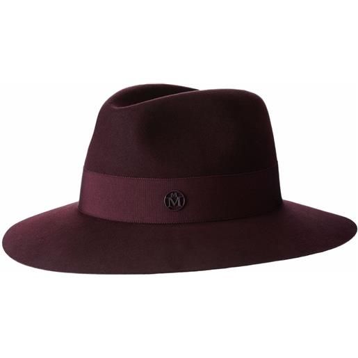 Maison Michel fedora henrietta - rosso