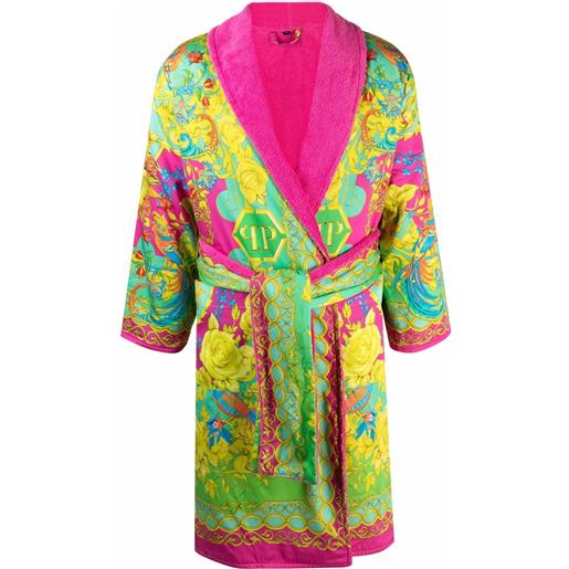 Philipp Plein accappatoio new baroque - giallo