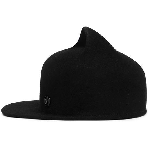 Maison Michel orecchino jamie - nero