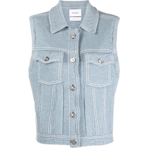 Barrie giacca smanicata - blu