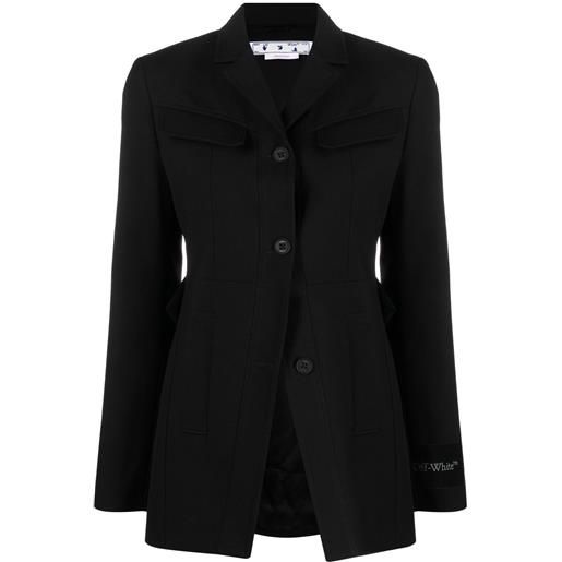 Off-White blazer monopetto toybox dry wo - nero