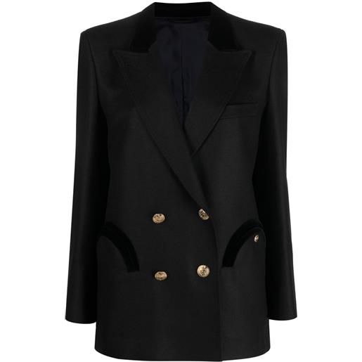 Blazé Milano blazer sartoriale doppiopetto - nero