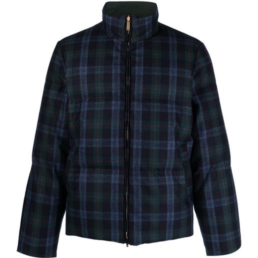 Thom Browne piumino reversibile - blu