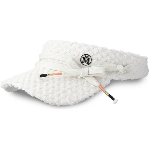 Maison Michel visiera a pois - bianco