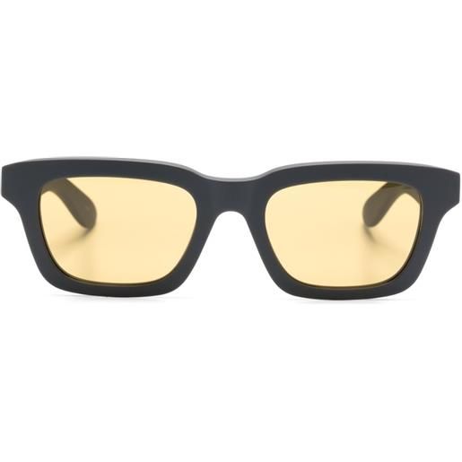 Alexander McQueen Eyewear occhiali da sole squadrati - grigio