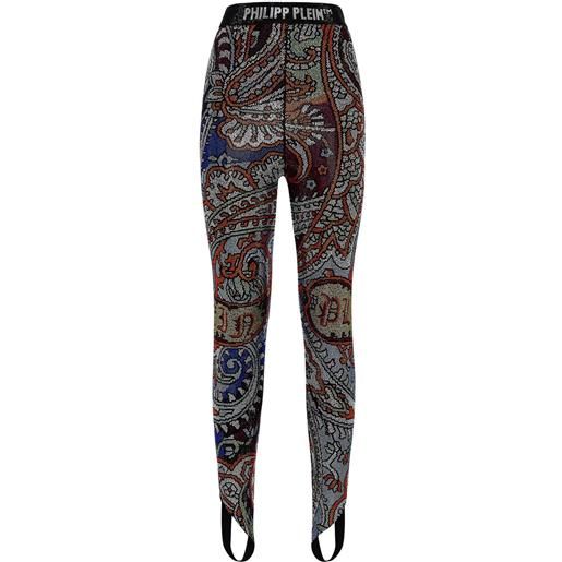 Philipp Plein leggings con strass - multicolore