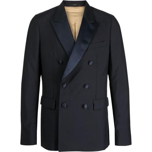 Paul Smith blazer doppiopetto - nero