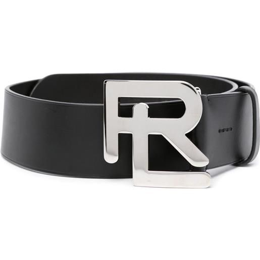 Ralph Lauren Collection cintura con logo - nero